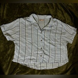 SO brand button down front short sleeve. New without tags. Size L